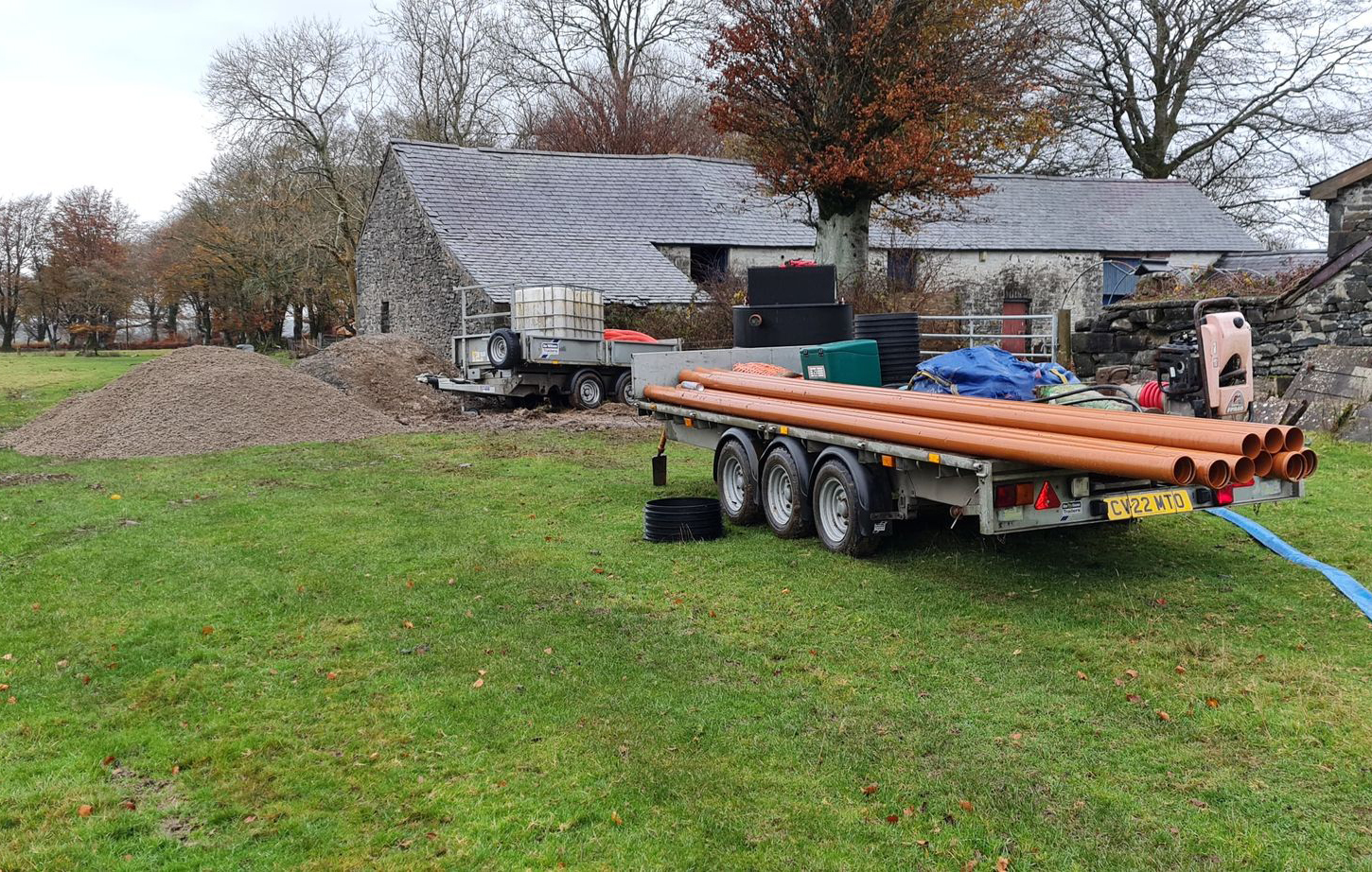 Treatment Plant Installation in Bronant